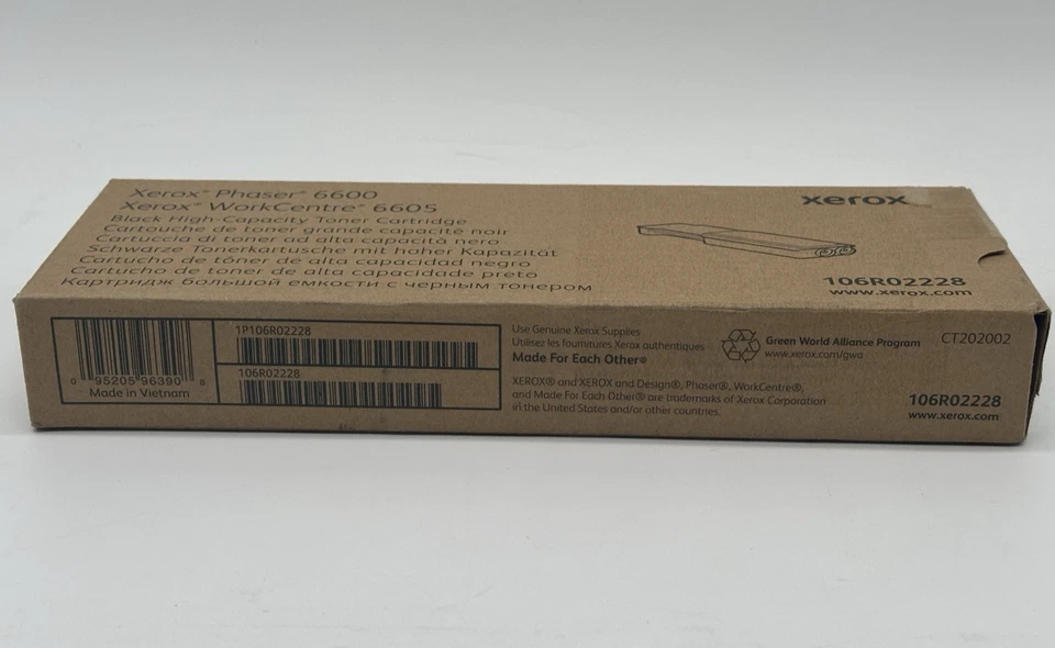 Xerox 106R02228 High Capacity Toner for Phaser 6600/WorkCentre 6605-Black - Image 3 of 4