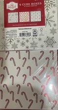 Boxes/Holiday Time 6 Cube Boxes