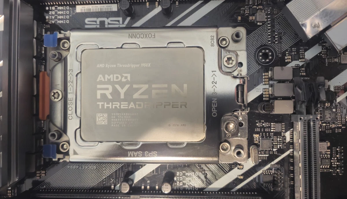 AMD Ryzen Threadripper 1950X Ryzen Threadripper Socket TR4