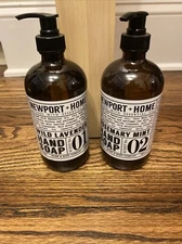 NEWPORT + Home Rosemary Mint No. 02 + Wild Lavender No. 01 Liquid Hand Soap 16oz