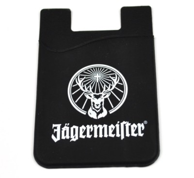 Jägermeister USA Silikon Aufkleber Kartenhalter Karten Hülle Handy Kartenfach