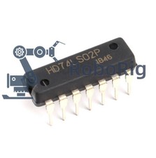 10PCS NEW HD74LS02P DIP IC HITACHI NEW