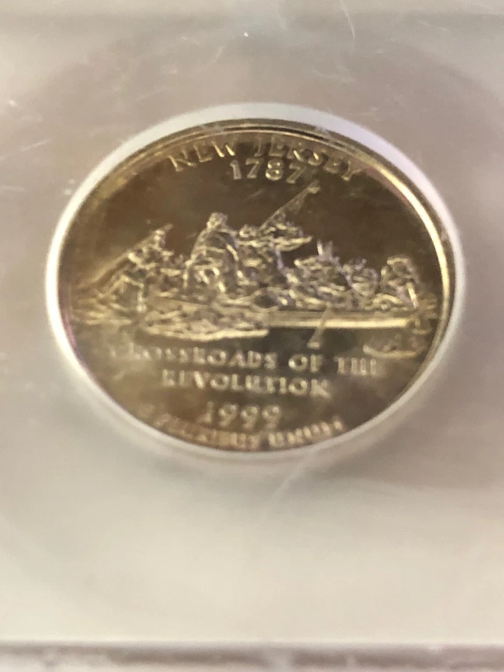 1999-P NEW JERSEY QUARTER-ICG GRADE MS-67 - Image 2 of 4