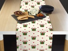 Christmas Gifts Table Runners - 12" x 72" or 14" x 108"