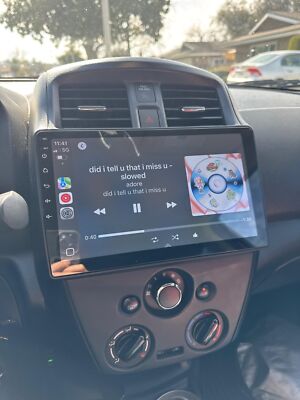 Fit for Apple Carplay Upgraded Radio for Nissan Versa Sedan 2015-2019