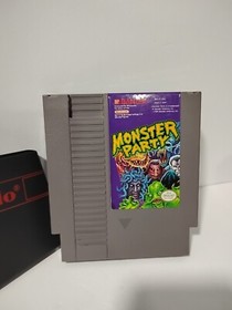 Monster Party - Authentic Nintendo NES Game - Tested & Works