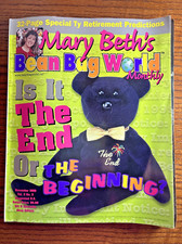 Mary Beth's Bean Bag World Monthly Ty Beanies Vol 3 No 2 November 1999