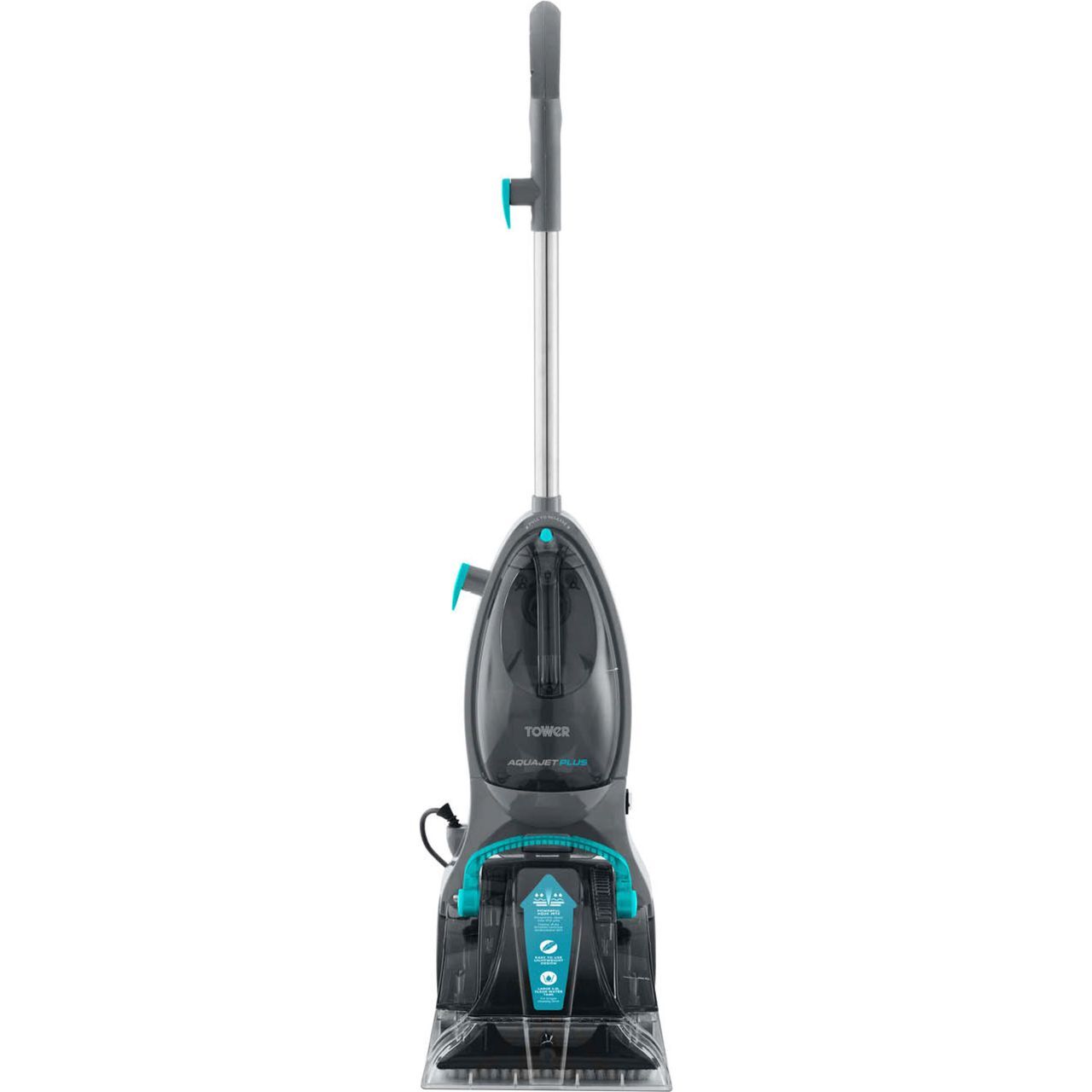 Tower AQUAJET PLUS TCW5 500W Carpet Washer Grey/Blue for sale online