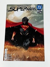 Absolute Superman #1 Cover A Rafa Sandoval First Print All In DC Comics NM