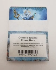 Warhammer Underworlds Deathgorge - Cyreni's Razors Rivals Card Deck
