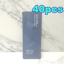 SU:M37 Water-full Marine Relief Gel Cream 1ml x 40pcs Moisturizing K-Beauty
