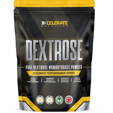 Xcelerate Nutrition Pure Dextrose Powder 1kg 2kg 5kg Glucose Energy Carbohydrate