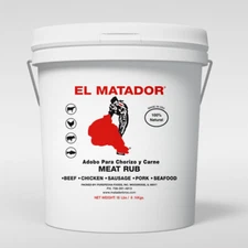 El Matador Adobos Paste Marinade Concentrate  Carne-Food Service 18 lbs.