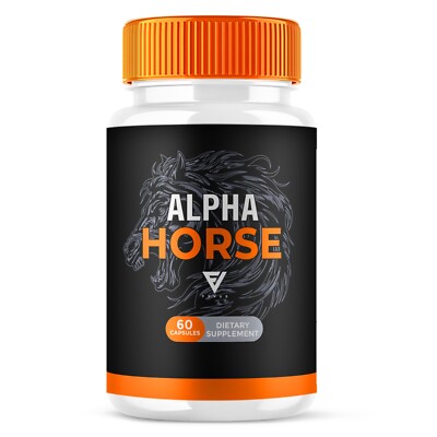 Alpha Horse Pills AlphaHorse Capsules Daily High Drive (60 Capsules)
