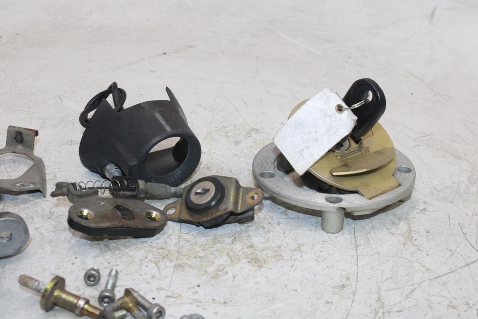 2005 DUCATI MONSTER 620 OEM IGNITION LOCK KEY SET W/ GAS CAP AND SEAT LOCK - Image 3 of 4