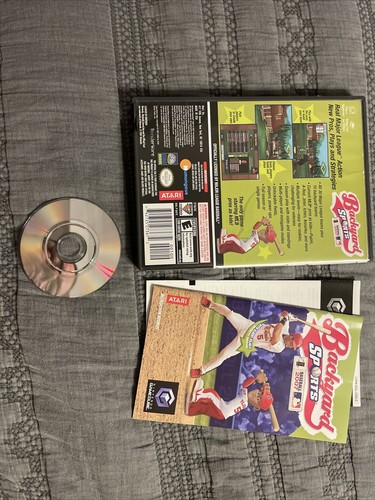 Backyard Sports: Baseball 2007 (Nintendo GameCube, 2007) Complete In Box !! - Picture 2 of 4