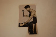Vintage Babe Hunt Boxing Original Photo
