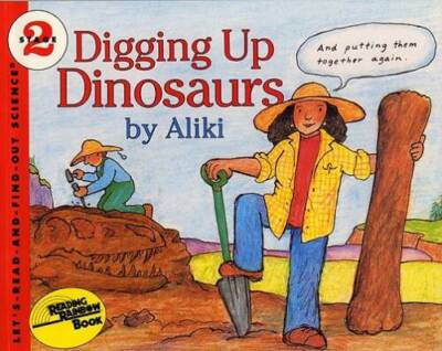 Digging Up Dinosaurs Book and Tape (Lets-Read-and-Find-Ou - VERY GOOD