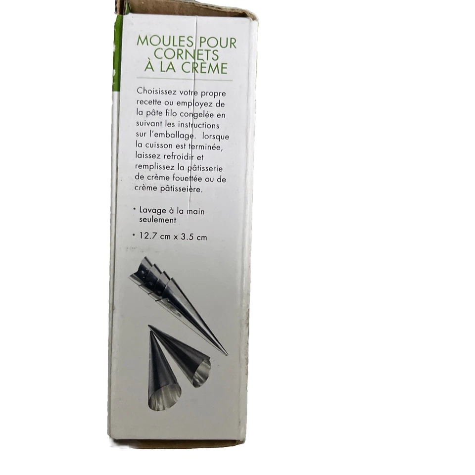 CREAM HORN MOLDS from Fox Run, Pack of 6 - Image 2 of 3