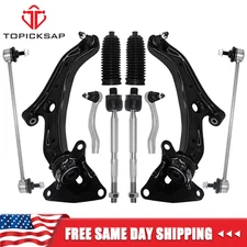 10PCS Front Lower Control Arm Tierods Sway Bar for 2009-2011 Honda Insight