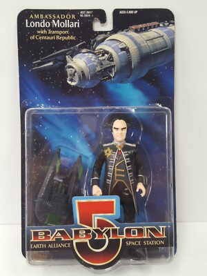 BABYLON 5 AMBASSADOR LONDO MOLLARI ACTION FIGURE 1997
