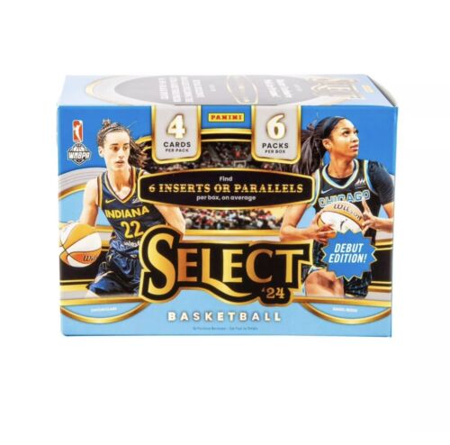 NEW 2024 Panini Select WNBA Basketball Blaster Box-Caitlin Clark Debut Edition - Picture 2 of 3