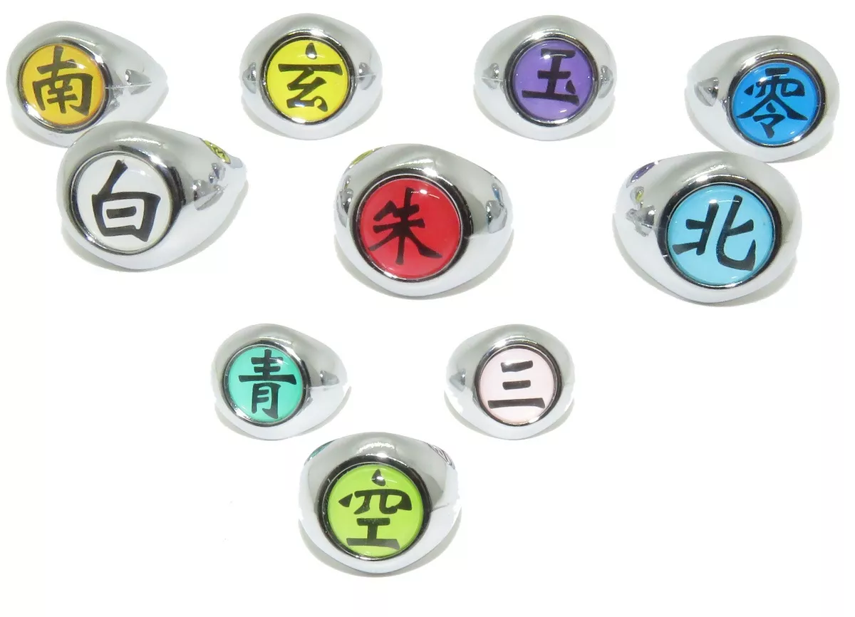 Los 10 Anillos de Akatsuki