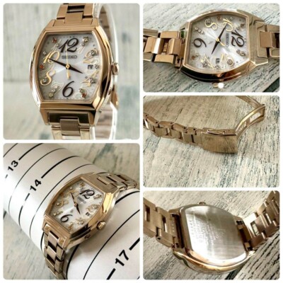 SEIKO セイコー ルキア 1B22-0BB0 SEIKO Lukia 1B22-0BB0 Radio Solar Tonneau Type Limited Edition