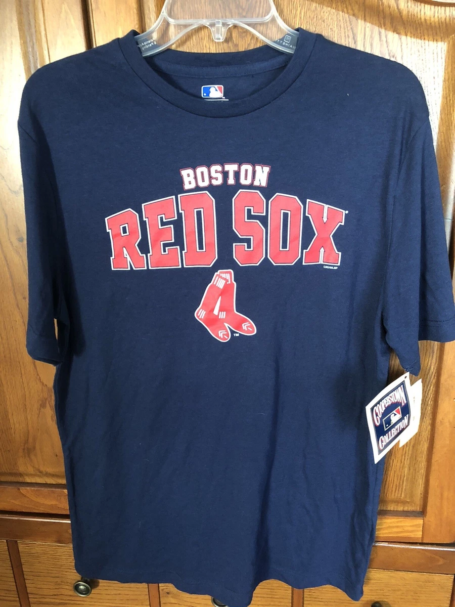 MLB Boston Red Sox Men's Medium Blue T-Shirt Genuine