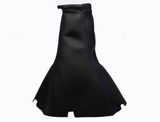 CHEVROLET LACETTI (2005-2012) Schaltknaufabdeckung Leder - Dunkelblaue Nähte