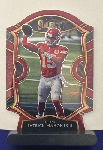 2020 Panini Select - Concourse Patrick Mahomes II #2 Red Prizm Die-Cut
