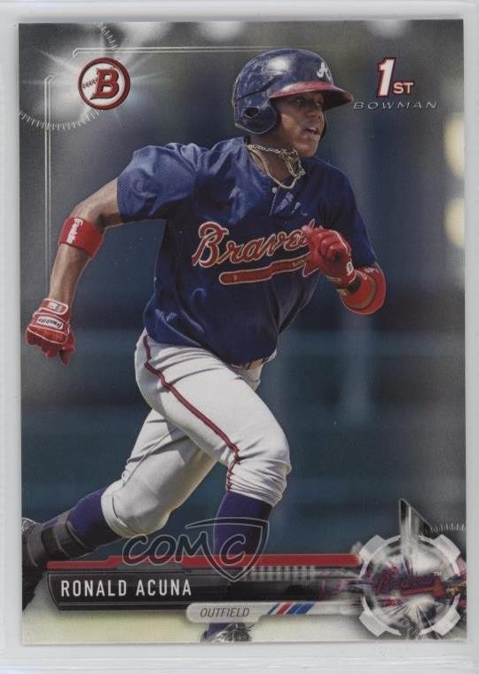 2017 Bowman Prospects Ronald Acuna Jr Ronald Acuna #BP127 08t3
