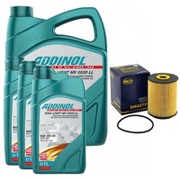 MotoröL Set 5W-30 Giga Light MV 0530 LL 8 Liter + ÖLfilter FüR Audi A8 3.7 4.2