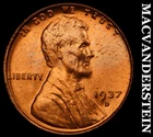 1937-D Lincoln Wheat Cent- Choice Gem Brilliant Uncirculated No Reserve #J7046