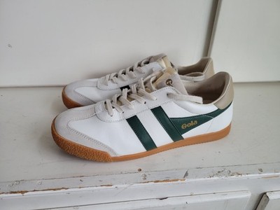 Gola Classics Elan Sneakers White Evergreen Bone Size 11 EUC
