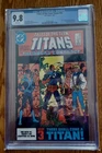 Tales Of The New Teen Titans 44 CGC Graded 9.8 DC Comics 1984