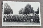 WEHRMACHT STEEL HELMET TROOPS w SWORD WW2 WWII German Wartime Military photo