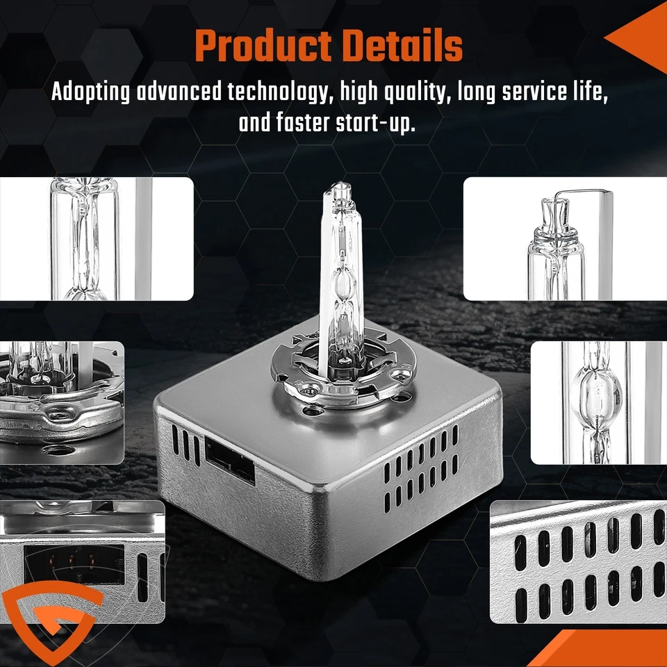 2 ксеноновые лампы D5S для Chevrolet Silverado 1500 2500 HD GMC Sierra - Изображение 2 из 4