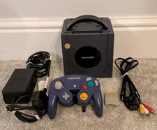 Nintendo GameCube Console Bundle, Tested & Working, Controller, cables, mem card