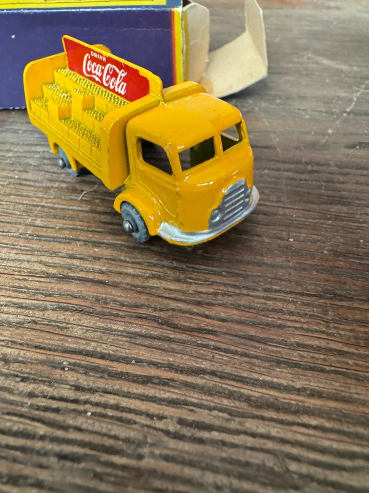 MATCHBOX MOKO LESNEY KARRIER 2TON COCA COLA N37 BOITE ORIGINE MADE IN ENGLAND - Photo 3/4