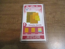 SPELLBINDERS NESTABILITIES SMALL DECKLED RECTANGLES DIE SET