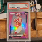 2024 Prizm Jayden Daniel’s Pink Prizm PSA 9