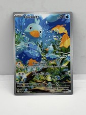 Pokemon TCG Ducklett 109/086 SV White Flare Illustration Rare Holo Full Art on eBay