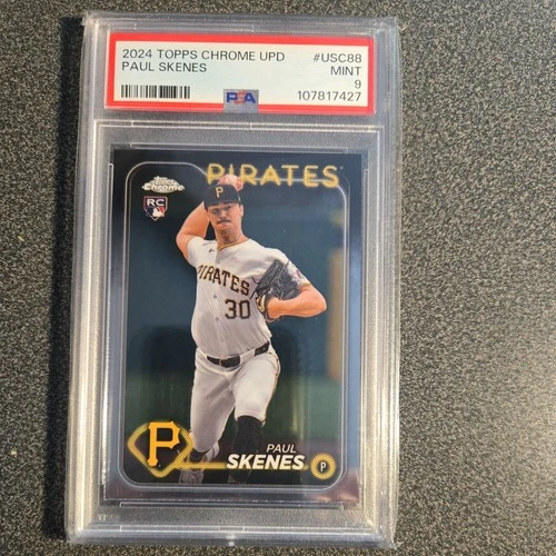 2024 Topps Chrome Update Series - Paul Skenes #USC88 (RC) PSA 9