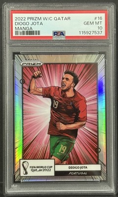 2022 Panini Prizm World Cup Portugal Diogo Jota Manga Case 2022 Panini Prizm World Cup Portugal Diogo Jota Manga Case