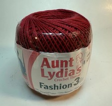 Coats Crochet - 182.0006 Fashion Crochet Thread, 3, Scarlet