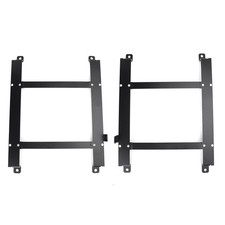 Pair Low Mount Racing Seat Bracket For 97-04 Corvette C5 Tensile Steel Black Pair Low Mount Racing Seat Bracket For 97-04 Corvette C5 Tensile Steel Black