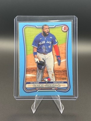 2026 Bowman #61 Vladimir Guerrero Jr. Sky Blue #/499