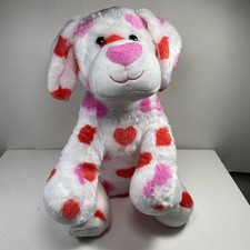 Build A Bear Hearts Fur You Pup Dog  Outfit Plush Valentines Red Puppy 25th Ann