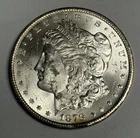 BU 1878-CC Morgan Silver Dollar (Blast White, All Original Mint State!) MS